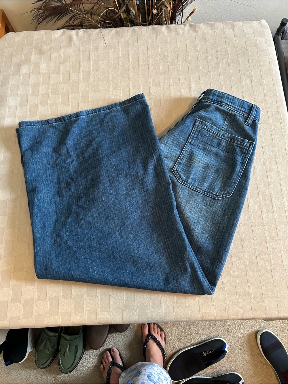 Free People We The Free Charlie High Rise Wide Flare Leg Jean - Picture 8 of 16